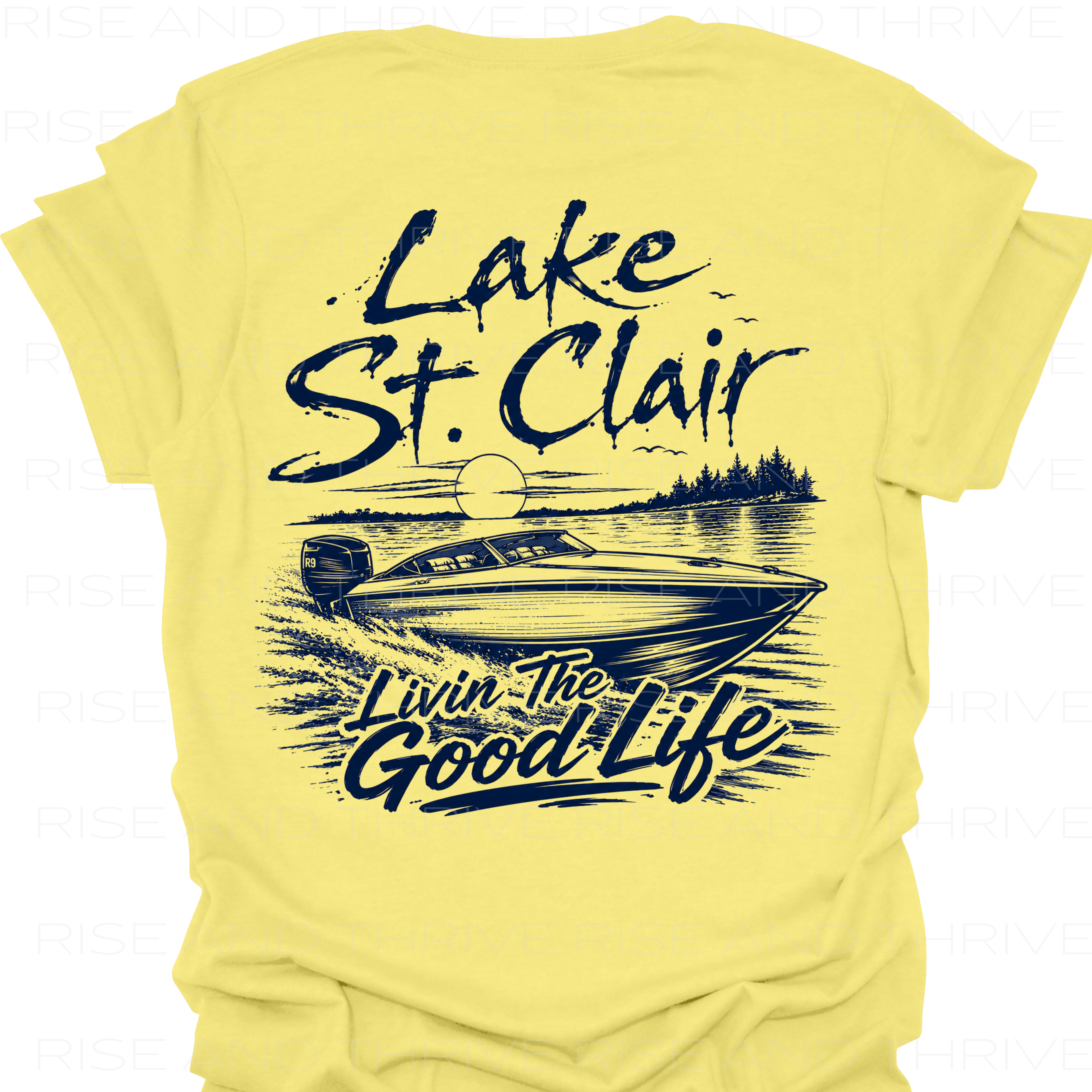 Lake St. Clair Livin The Good Life T-shirt