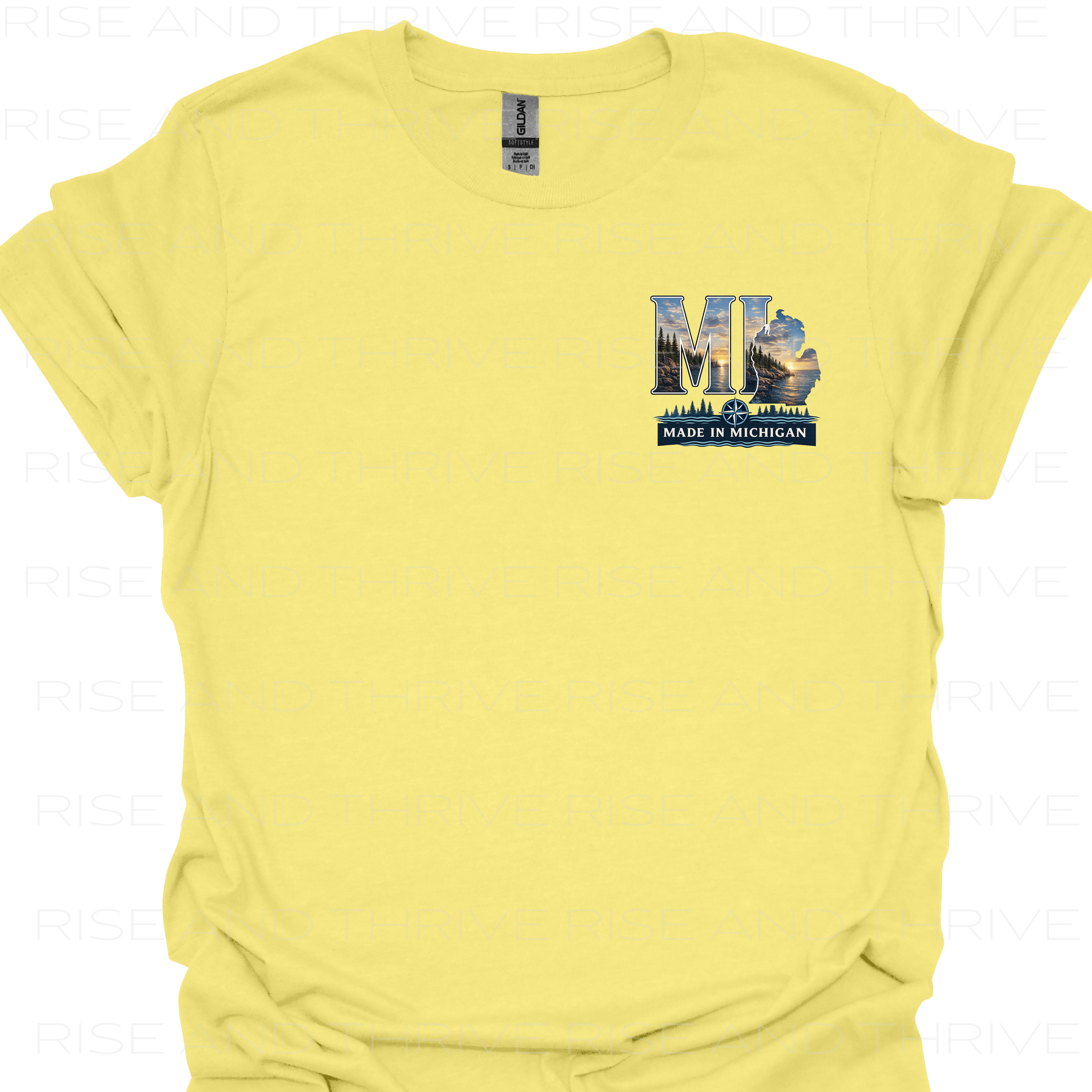 MI the Great Lakes State T-Shirt