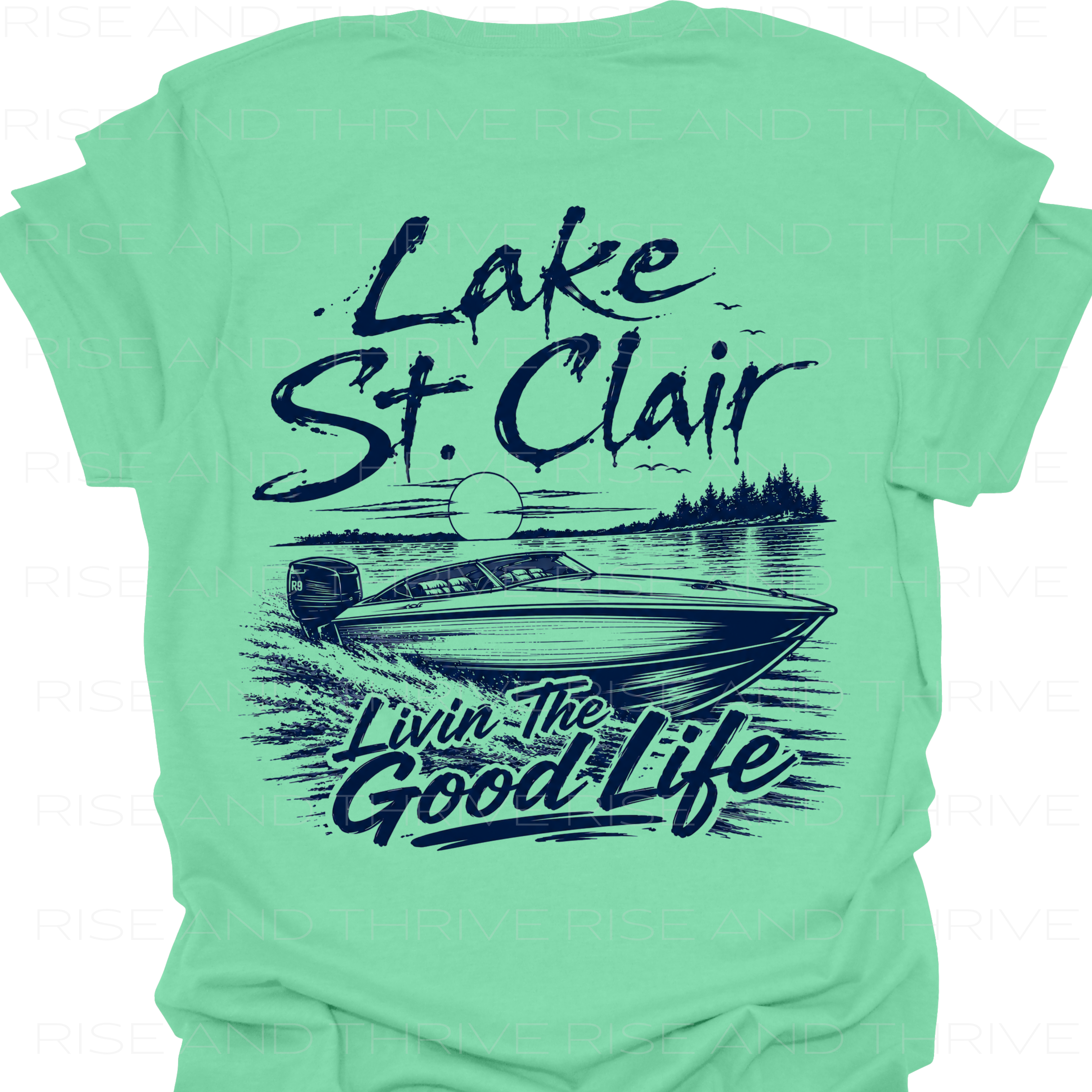 Lake St. Clair Livin The Good Life T-shirt