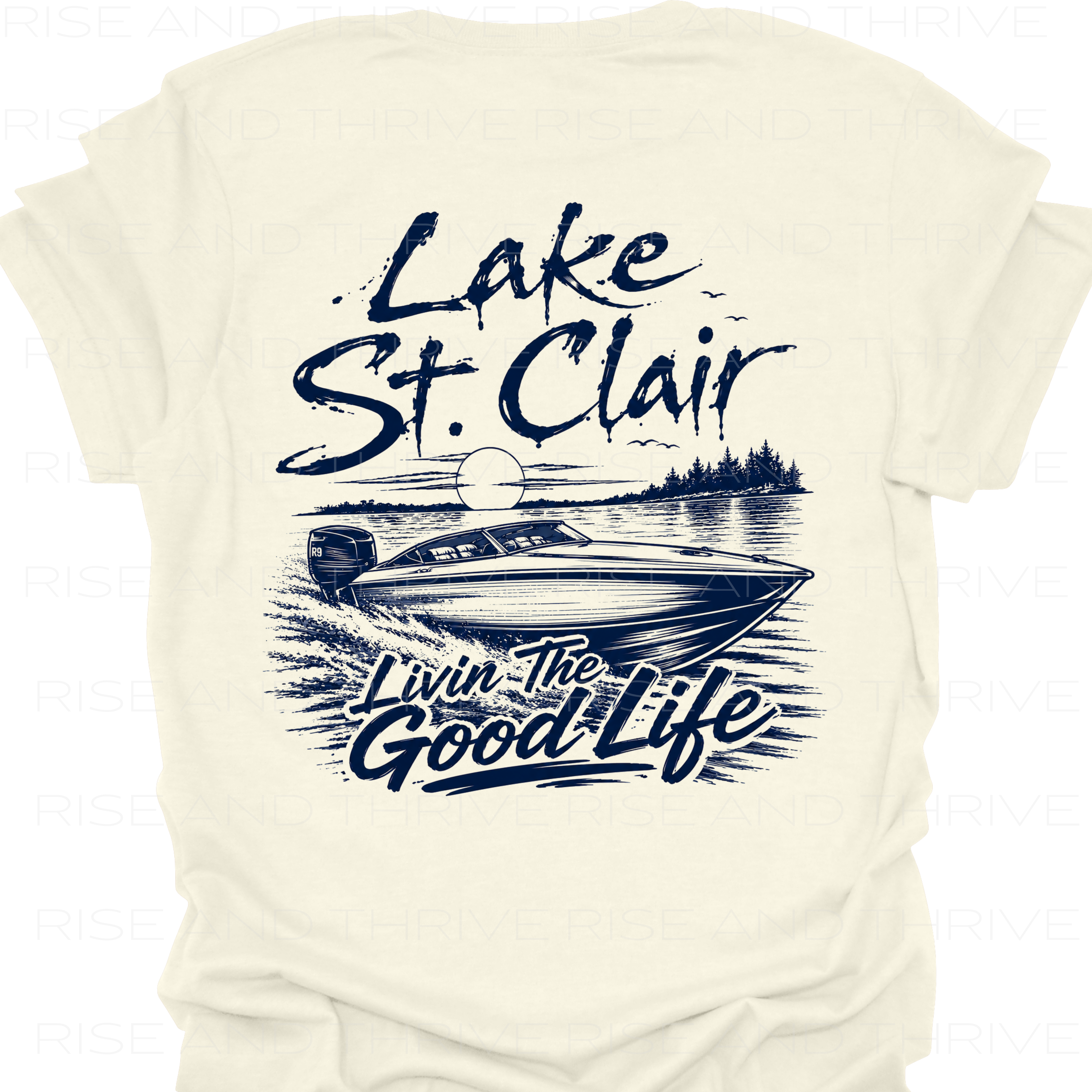 Lake St. Clair Livin The Good Life T-shirt