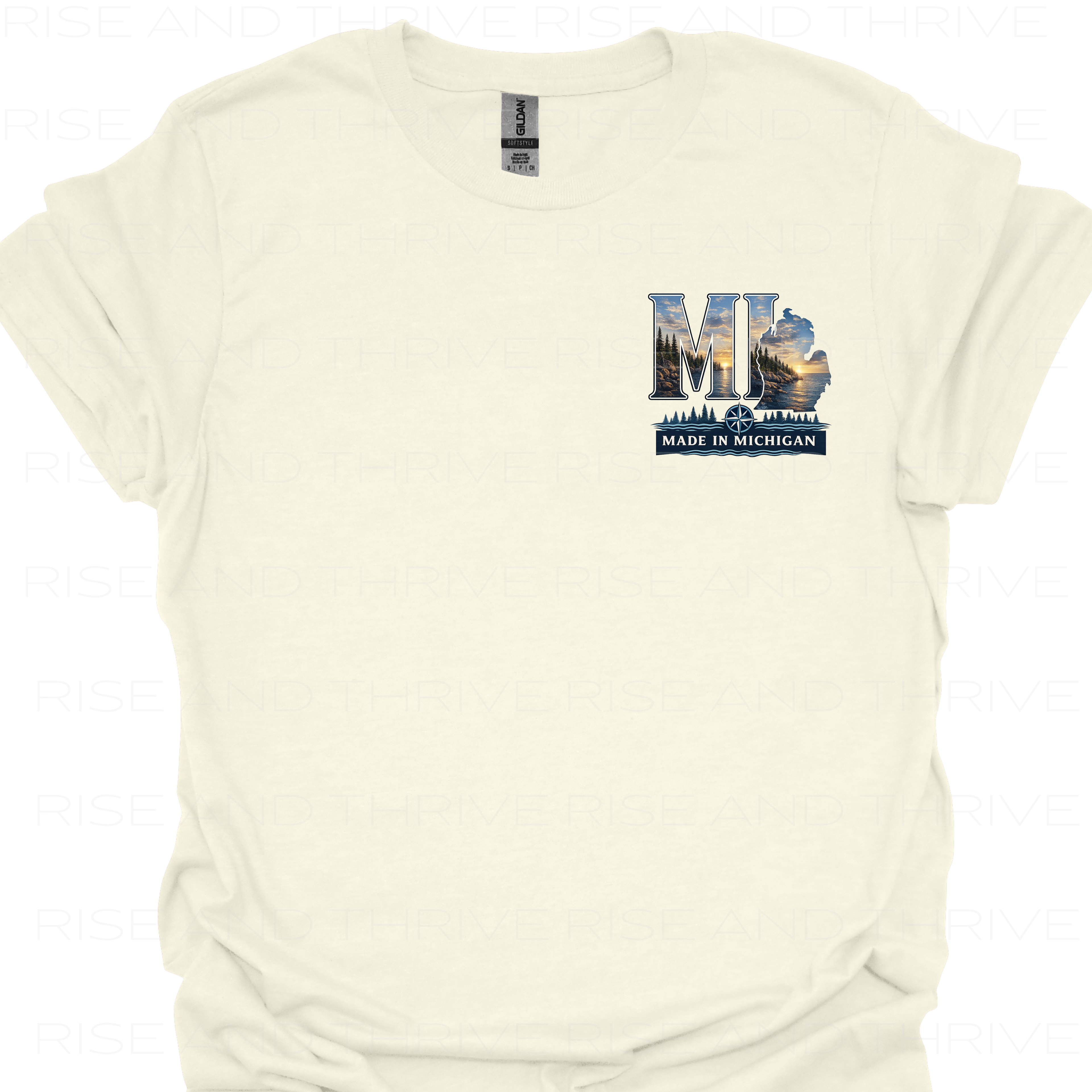 MI the Great Lakes State T-Shirt