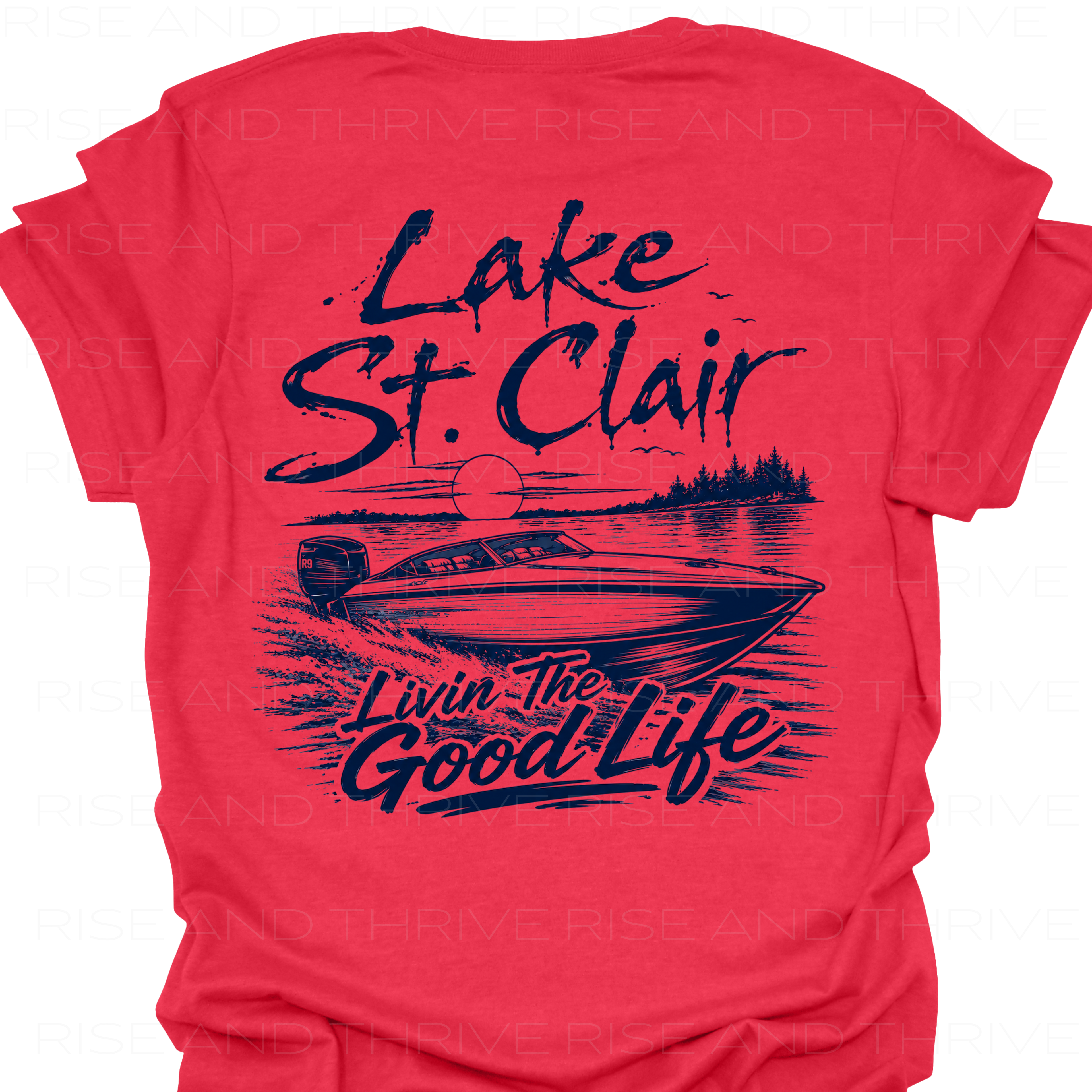Lake St. Clair Livin The Good Life T-shirt