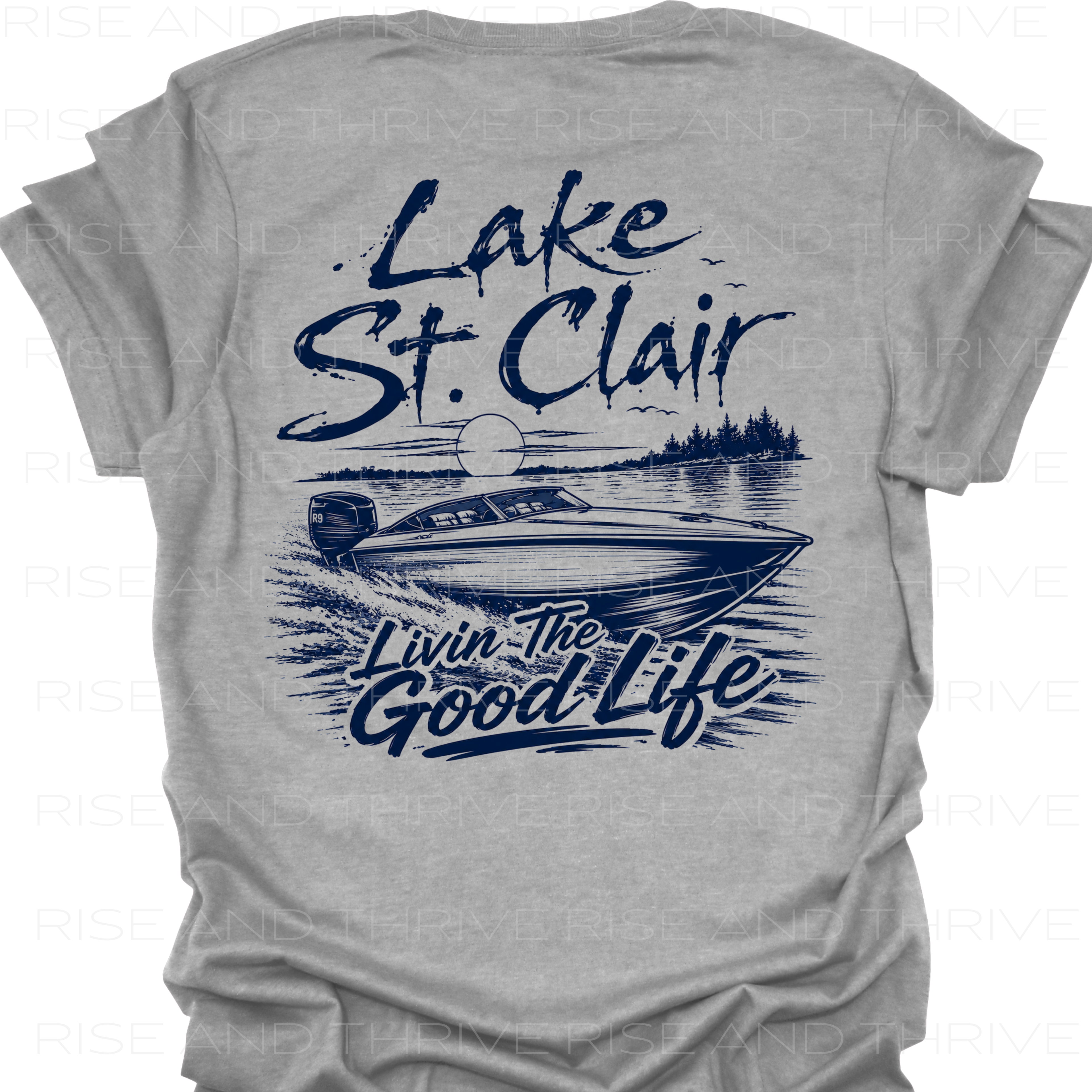 Lake St. Clair Livin The Good Life T-shirt