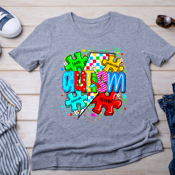 22" x 60" "Autism Baddie" DTF Gangsheet