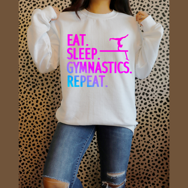 22" x 48" Gymnastics DTF Transfer Gangsheet