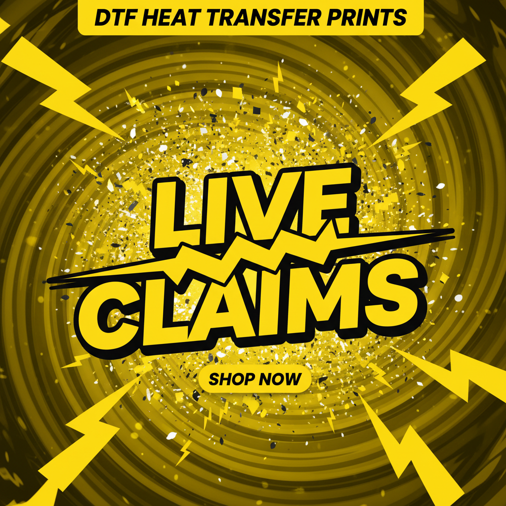 Live Claims - DTF Transfers Live Sale