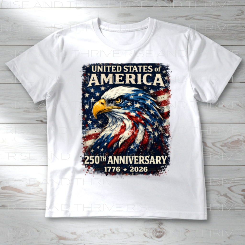 United States 250th Eagle DTF Transfer