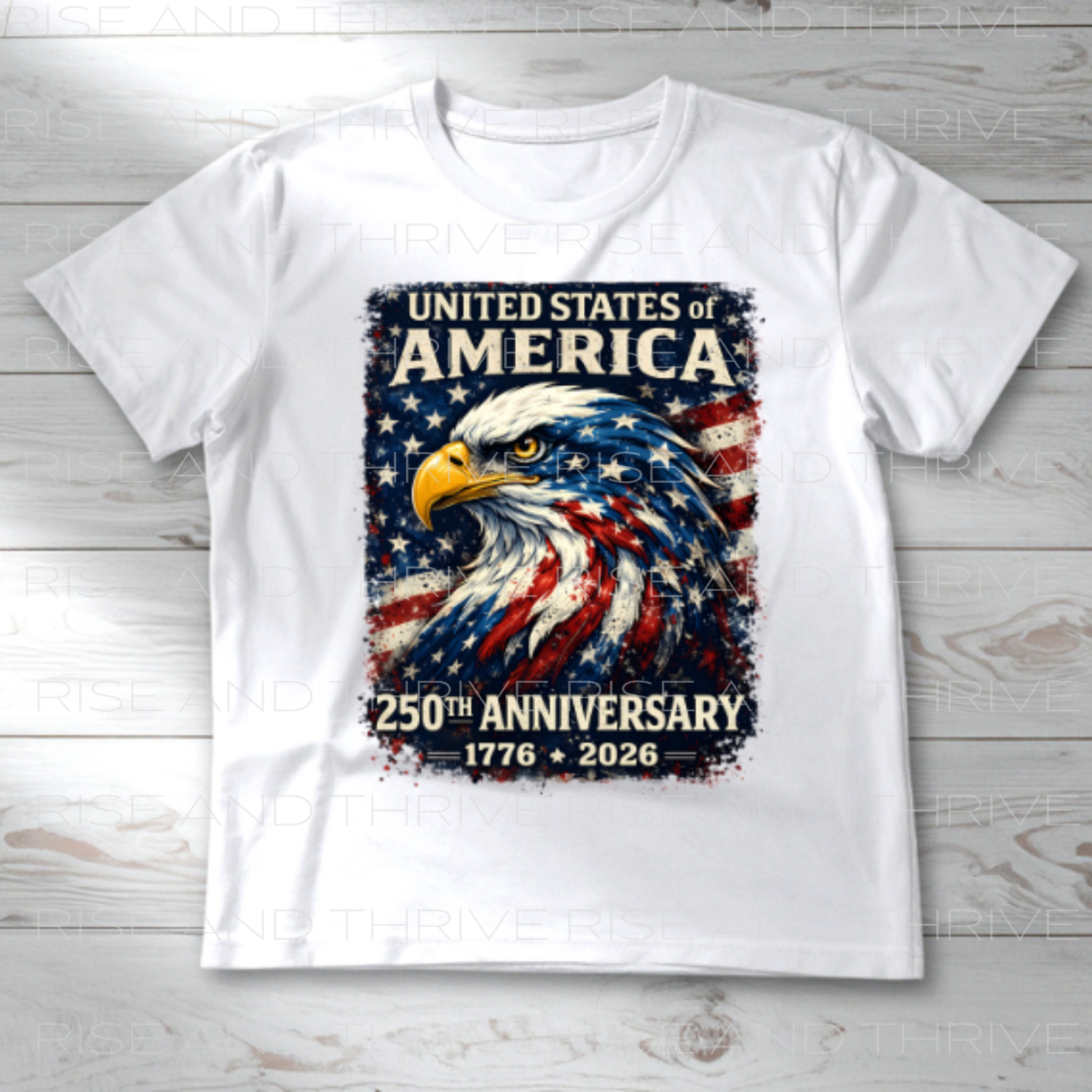 United States 250th Eagle DTF Transfer